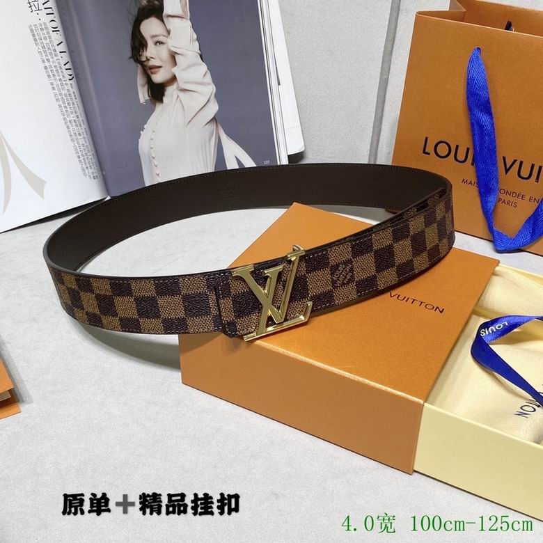 LV Belt 40mmX95-125CM 7D (766)